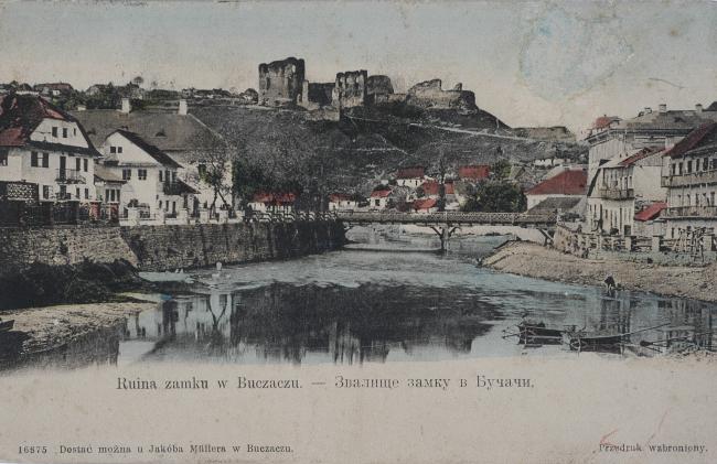 המבצר והנהר סטריפה, 1907 Buczacz3